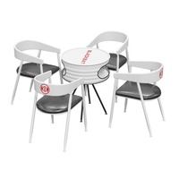 Ensemble de chaises de table modernes industrielles et commerciales pour restaurant, thé au lait, café, loisirs de plein air, célébrité sur Internet