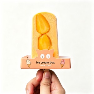Boîte personnalisée pour glaces <span class=keywords><strong>à</strong></span> emporter, plateau pour bâtonnets <span class=keywords><strong>de</strong></span> glace, support pour bâtonnets <span class=keywords><strong>de</strong></span> chocolat, plateau pour gâteaux et friandises - Product Image 1