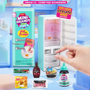Venta al por mayor: Miniaturas originales Zuru de PVC, nevera y bola, escala 1/12, temática de películas y TV, enchufe UE/EE. UU. - Product Image 3