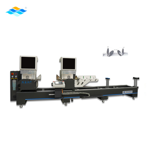 Scie à double tête pour la fabrication de fenêtres et portes en aluminium - Product Image 1