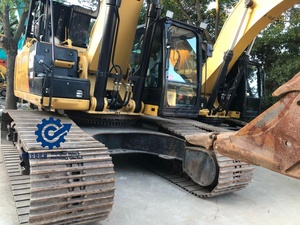 Excavadora hidráulica <span class=keywords><strong>de</strong></span> cadenas Caterpillar CAT 349E usada, modelo japonés, con motor, caja <span class=keywords><strong>de</strong></span> cambios y bomba, retroexcavadora cat - Product Image 2