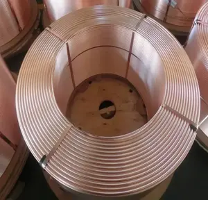 Tubo di rame personalizzato bobina Pancake C10200 tubo di rame rosso