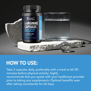 ผู้ผลิตอาหารเสริม L-Arginine สำหรับผู้หญิงและผู้ชาย เพื่อเสริมสร้างพลังงาน บรรจุ 120 แคปซูล L-Arginine - Product Image 5