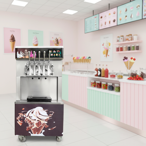 Nouvelle conception, 5 saveurs, machine à faire des glaces molles, machine à faire des glaces <span class=keywords><strong>Ninja</strong></span>, machine à faire des friandises glacées - Product Image 1