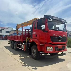Grúa Montada en Camión Shacman Delong 6*4 de Servicio Pesado, Grúa Hidráulica Telescópica de 270HP para Construcción de Viviendas Urbanas y Rurales - Product Image 3