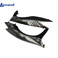 Aile avant LP700 pour Lamborghini LP700, aile avant à persiennes en fibre de carbone pour Lamboghini Aventador, kit carrosserie en fibre de carbone