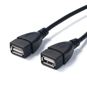 15W3A <span class=keywords><strong>USB</strong></span> C ตัวผู้เป็น <span class=keywords><strong>USB</strong></span> คู่2.0สายชาร์จไฟแบบแยกตัวเมีย - Product Image 3