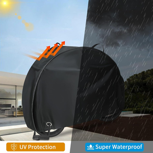 Housse de vélo robuste OEM, imperméable, avec trou pour cadenas, en tissu Oxford résistant, pour extérieur, protection contre la pluie, le soleil et les UV, housse de rangement pour vélo - Product Image 5