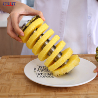 CHRT Hot Sale Automatische Ananas Schiller Mes 304 Roestvrij Staal Ananas Steel Verwijderaar Handmatige Ananas Schiller Smart