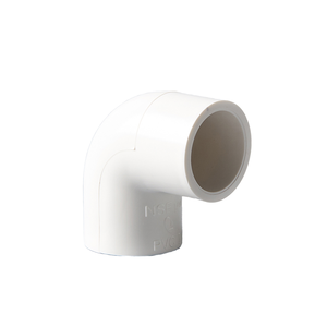Raccord coudé PVC 90 degrés pour tuyau de 4 pouces, connecteur pour système d'alimentation en eau, surface lisse, moulé par injection - Product Image 1