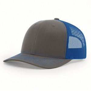 Casquette Trucker Richardson 112 personnalisée avec patch en cuir et filet - Product Image 4