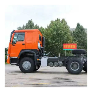 Truk traktor kepala baru SINOTRUK HOWO merek asli Tiongkok 6x4 10 Wheeler mesin WEICHAI Euro 2 - Product Image 1
