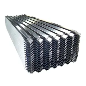 Techo recubierto de zinc al mejor precio para material de construcción Dx51d Dx52D Dx53D Hoja corrugada galvanizada
