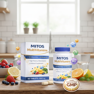 High Potency Mitos Flex Adult Multivitamin <b>Tablet</b> 13 Vitamins <b>8</b> Minerals Energy Immunity Support OEM ODM for Export - Product Image 3