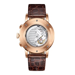 CORGEUT <b>Automatic</b> Mechanical Luxury Watches for Man Business Multification Date Day Month Year 316L Mechanical Men's Watches - Product Image 5