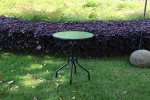 Tavolo da Caffè Personalizzato per Esterni in Vetro e Ferro con <span class=keywords><strong>Mosaico</strong></span>, Tavolo da Giardino per Eventi, Arredamento da Patio, Sala da Pranzo, Cortile, Parco - Product Image 3