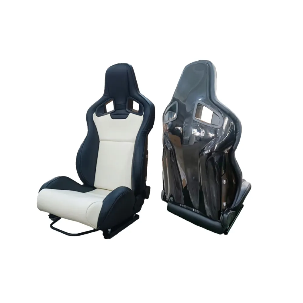 Vst Fabrikant Zwart Wit Verstelbare Sim Racestoelen Glasvezel Sportwagen Stoel Luxe Sparco Racestoelen