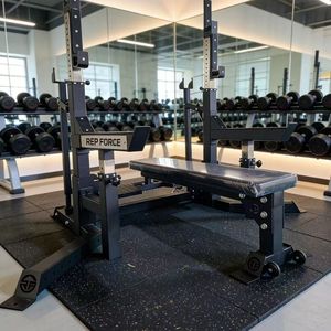 Máquina de Fitness Comercial de Alta Resistencia, Combo de Banco y Soporte para Sentadillas para Entrenamiento de Cuerpo Completo - Product Image 2