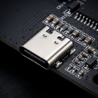 One-Stop-Einkauf mit Anpassungsmöglichkeiten: 2-Pin USB Typ-C Buchse, Vertikaler Steckverbinder, Schnelles Mobiles Ladeport-Gerät