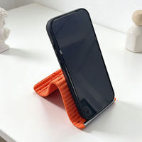 Support de téléphone portable en silicone pliable et flexible pour iPhone 17/16/15, tablette iPad, ordinateur portable, bureau, voyage, accessoires portables