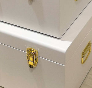 Et of 3色収納金属製トランク化粧品家庭用トランク工場 - Product Image 2