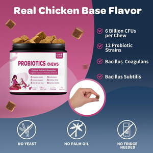 Integratore Alimentare OEM per Cani con Vitamina A ed <span class=keywords><strong>E</strong></span>, Multivitaminico in Compresse Masticabili Morbide - Product Image 3