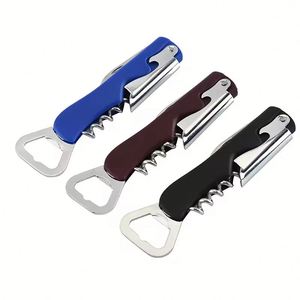 Tire-bouchon décapsuleur multifonctionnel en acier inoxydable pour vin rouge et bière, cadeaux promotionnels en gros - Product Image 4