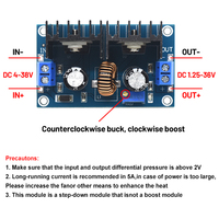 Convertisseur DC-DC à montage sur carte CA-4016 8A 200W XL4016 4-40V vers 1.25-36V Module abaisseur PWM réglable 200W 8A