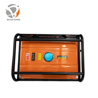 Générateur à gaz BT-7500G11 220V 380V 5KW Démarrage à distance Refroidissement par air 4 temps Réservoir de carburant 25L Silencieux Alternateur 100% cuivre