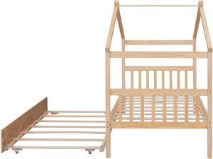 Moderno <span class=keywords><strong>letto</strong></span> in legno a due dimensioni, - Product Image 6