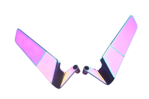 通用摩托车后视镜-适用于各种摩托车车型的夜间防眩目高清成像 - Product Image 6