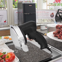 Trancheuse électrique commerciale Shawarma personnalisable en acier inoxydable certifié CE rôtisserie pour viande Kebab et Shawarma 1 ensemble