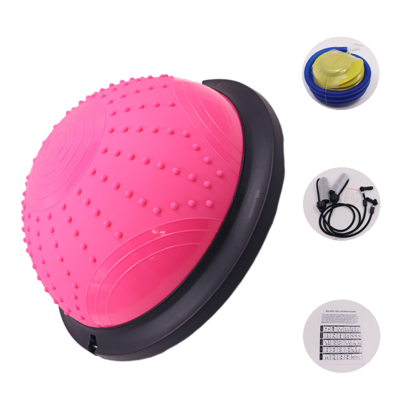Palla di equilibrio stile punto galleggiante da 46 cm - Rosa