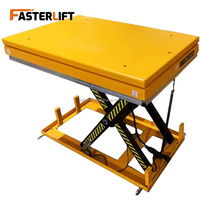 Plateforme élévatrice à ciseaux électrique autopropulsée certifiée CE, plateforme de levage hydraulique, table de travail mobile industrielle