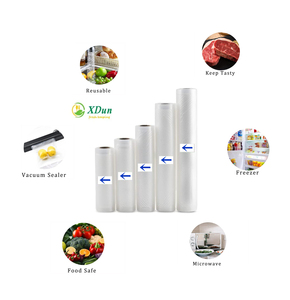Custom Printed Freezer Plastic Vacuum Sealed Packaging Bags Storage