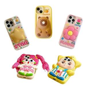 Caso telefonico alla moda e carino per l’iphone 17 ragazze popolare caso protettivo per l’iphone 16. - Product Image 5