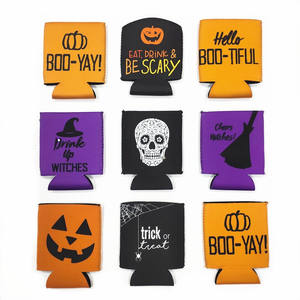 Manchon isotherme personnalisé en néoprène imperméable pour canettes, support de bouteille en caoutchouc par sublimation - Product Image 5