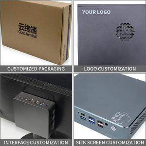 Sharerdp Nuevo Mini PC Industrial Portátil de Gama Alta con Procesador Intel Core i5 de 12ª/13ª Generación 13400 de 10 Núcleos, 2 NIC, X86, Sin Ventilador, para Juegos - Product Image 5