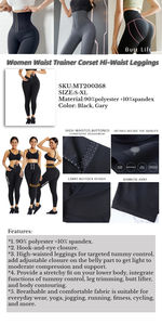 HEXIN ganci traspiranti per <span class=keywords><strong>vita</strong></span> corsetto <span class=keywords><strong>pantaloni</strong></span> da Yoga Leggings da ginnastica abbigliamento Fitness <span class=keywords><strong>pantaloni</strong></span> Yoga - Product Image 3