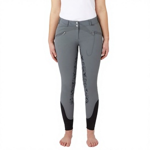 Elegantes pantalones de montar para mujer con costuras reforzadas de diseño transpirable de silueta delgada moderna y comodidad duradera a la venta - Product Image 1