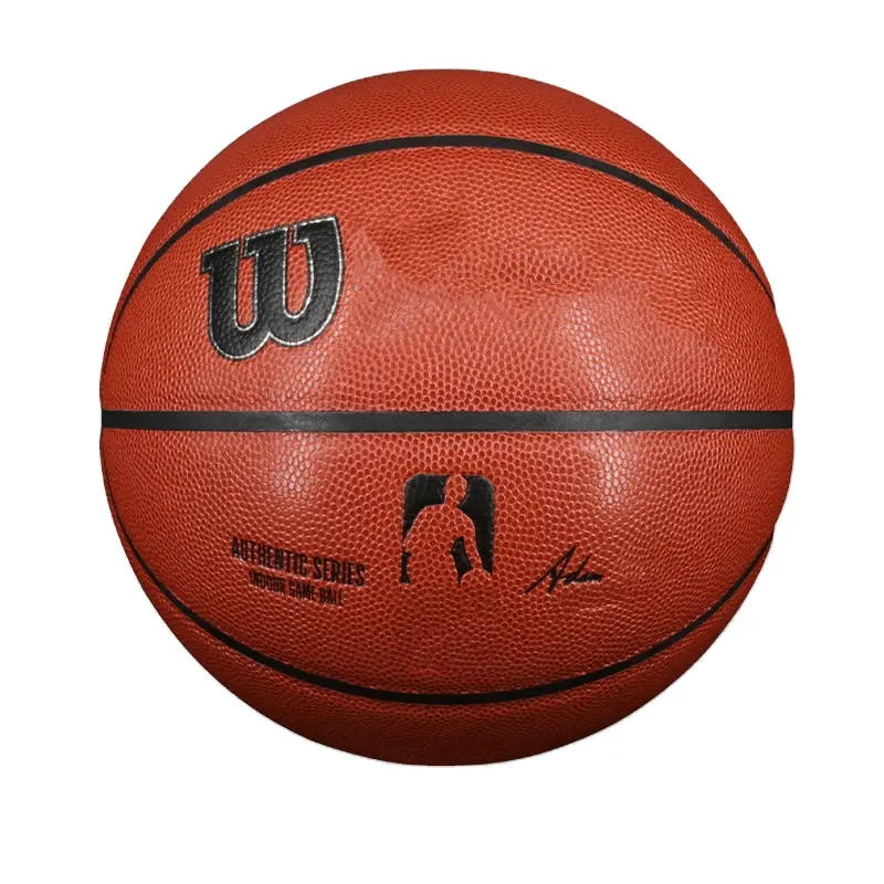 WilsoNB giochi ufficiali speciale super fibra PU formazione indoor SIze7 6 5 basket WTB7100 produttori diretti logo personalizzato OEM