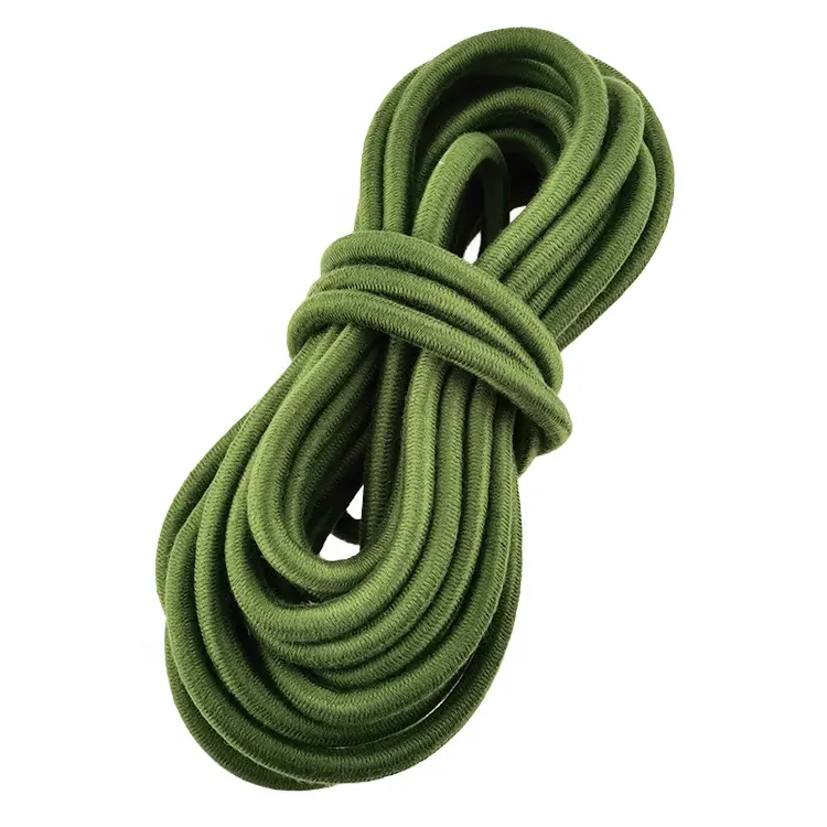 Custom Outdoor Camping Gevlochten Twist Weave 11Mm Diameter Kern Rond Touw Webbing