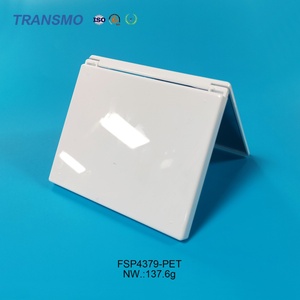 Estuche compacto sin logo para corrector, sombra de ojos, espejo, 6 colores, colorete en polvo cuadrado, desechable, con logo OEM personalizado - Product Image 5