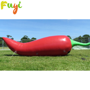 Événements de ferme annonçant le modèle gonflable géant de légume de poivre de piment gonflable pour la promotion - Product Image 1