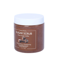 OEM Supply Aloe Vera Brown Sugar Coffee Body Scrub With Moisturizer Exfoliate Sugar Scrub