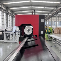 Système de découpe laser fibre 3D haute performance 3000W pour tôles et tubes métalliques, avec fonction de découpe de tuyaux, fourni par la Chine