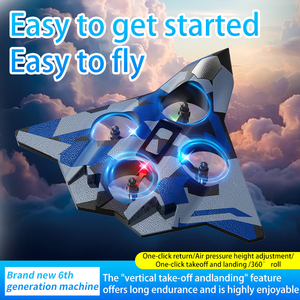 Шестиканальный квадрокоптер с дистанционным управлением 2.4G, радиоуправляемый самолет из пенопласта, режим Headless, взлет одной кнопкой, уличная игрушка для мальчиков на радиоуправлении - Product Image 2