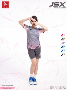 Conjunto de camiseta de fútbol de tela ecológica personalizable, nuevo diseño con bordado personalizado, uniforme de mayorista Just Play - Product Image 3