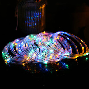 Remote Control 8 Function Garden <strong>Balcony</strong> Waterproof Holiday Decoration Copper Wire Lantern USB Tube String <strong>Light</strong> - Product Image 1