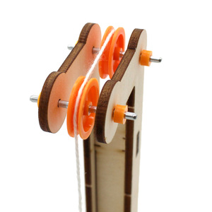 Kit d'expérimentation de voiture à gravité en bois, jouet scientifique éducatif manuel pour enfants de 7 à 9 ans, apprentissage STEAM, éducation STEM - Product Image 3
